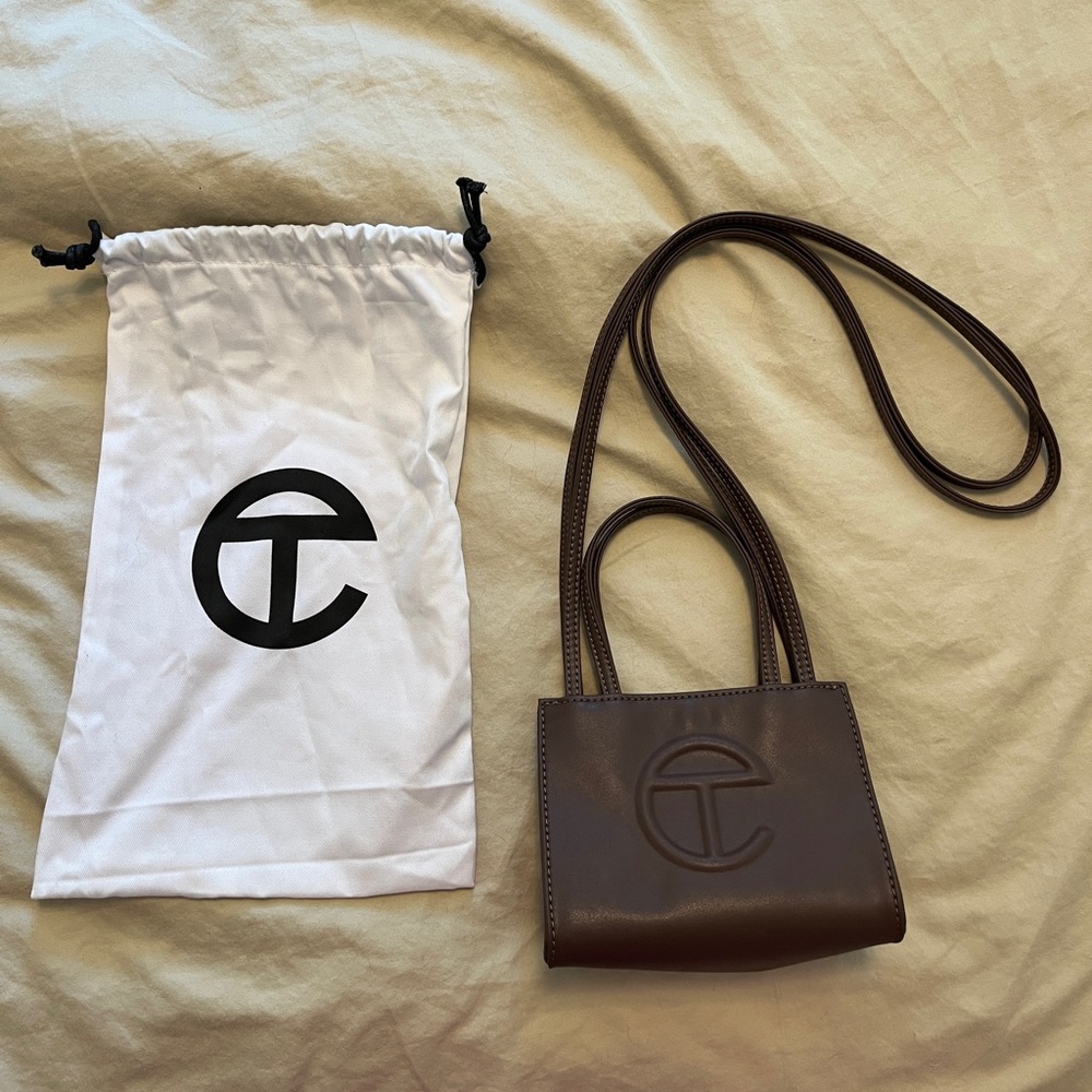 Small telfar chocolate bag